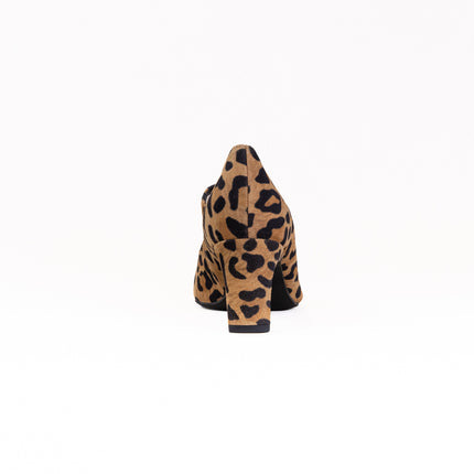 Vionic Samira Mary Jane Dress Heel (Women's) - Tan Leopard Print Suede