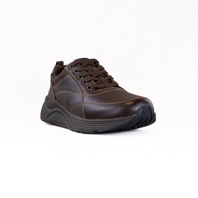 Drew Maker (Men's) - Brown Pebbled Leather