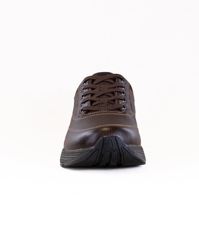 Drew Maker (Men's) - Brown Pebbled Leather
