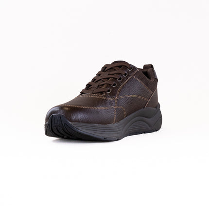 Drew Maker (Men's) - Brown Pebbled Leather