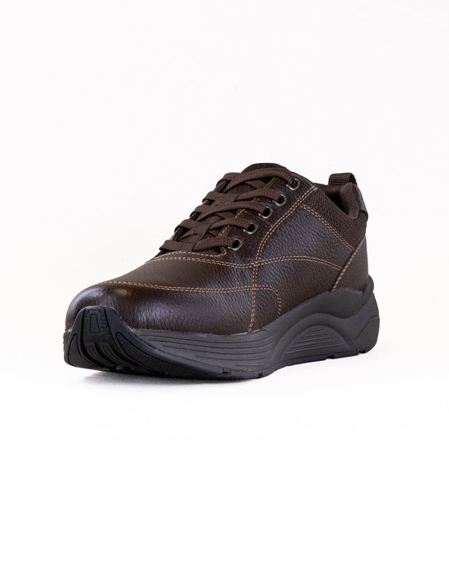 Drew Maker (Men's) - Brown Pebbled Leather