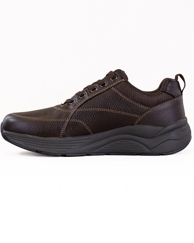 Drew Maker (Men's) - Brown Pebbled Leather