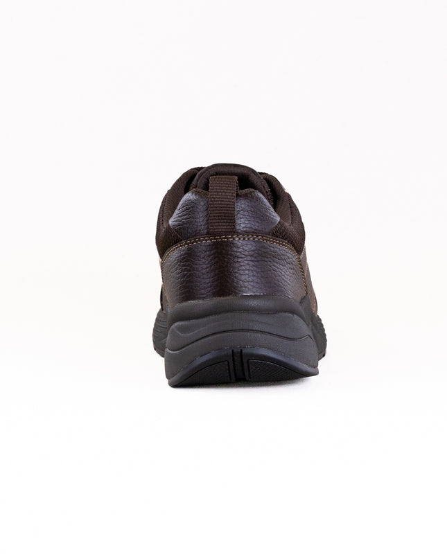 Drew Maker (Men's) - Brown Pebbled Leather
