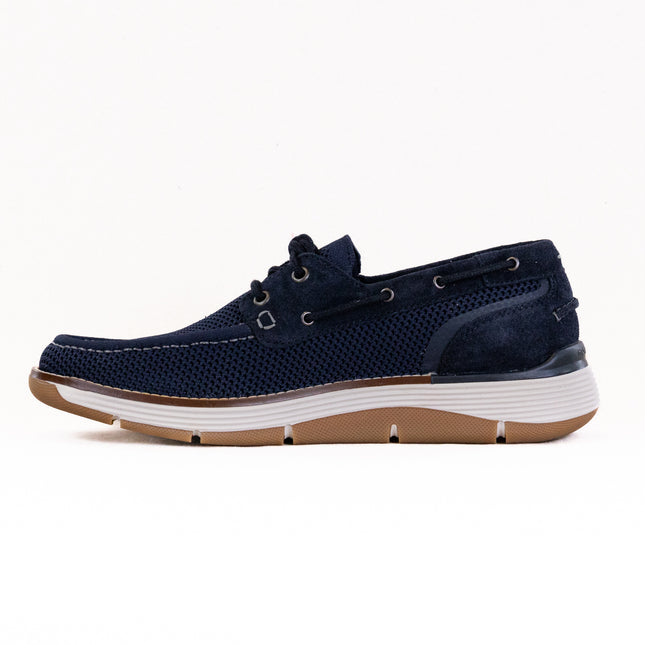 Rockport Lyall Slip-On Casual Boat Shoe (Men's) - Dark Blue