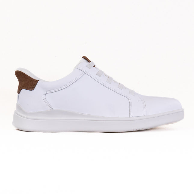 Rockport Tynnar Step Activated Casual Sneaker (Men's) - White Leather