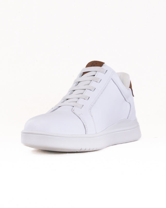 Rockport Tynnar Step Activated Casual Sneaker (Men's) - White Leather