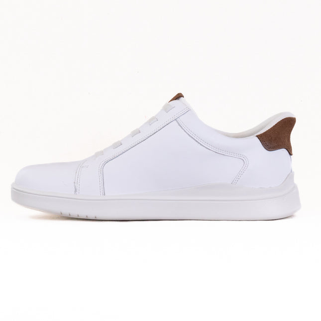 Rockport Tynnar Step Activated Casual Sneaker (Men's) - White Leather