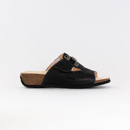 Think Mizzi Sandal (Women's) - Black Leather