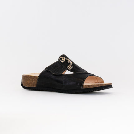 Think Mizzi Sandal (Women's) - Black Leather
