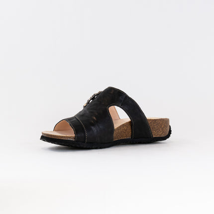 Think Mizzi Sandal (Women's) - Black Leather