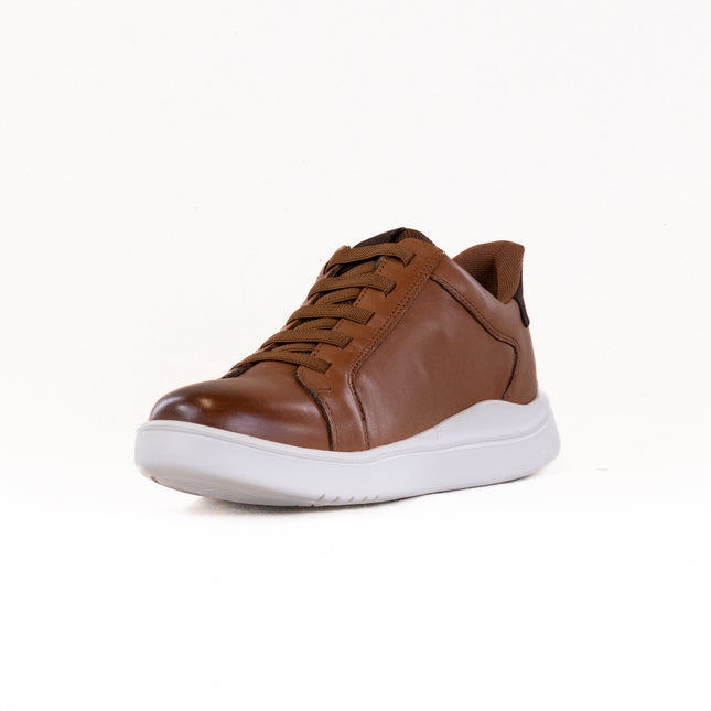 Rockport Tynnar Step Activated Casual Sneaker (Men's) - Dark Natural Leather