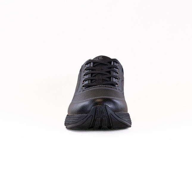 Drew Maker (Men's) - Black Pebbled Leather