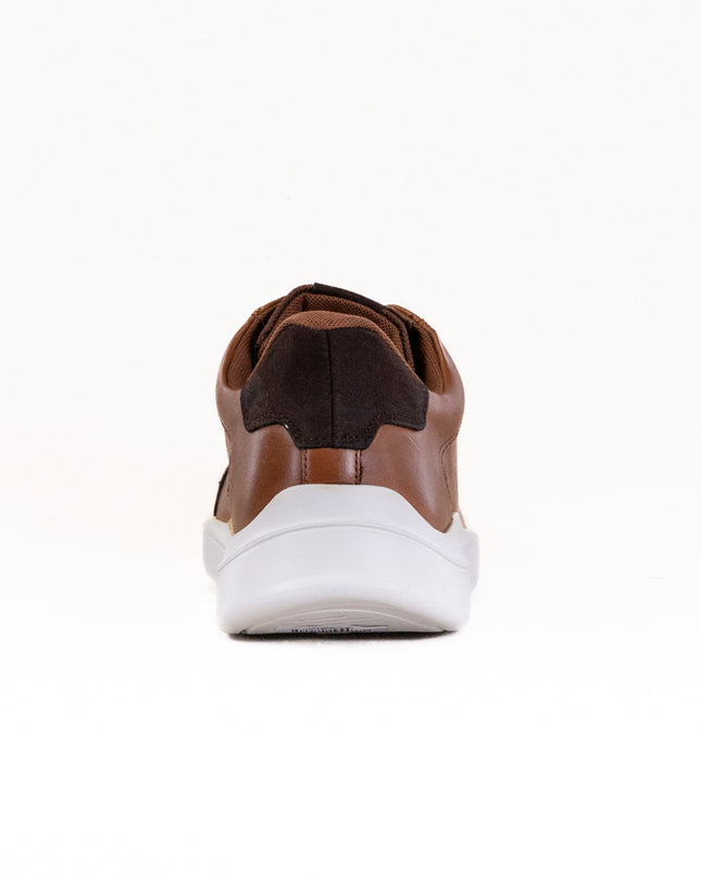 Rockport Tynnar Step Activated Casual Sneaker (Men's) - Dark Natural Leather