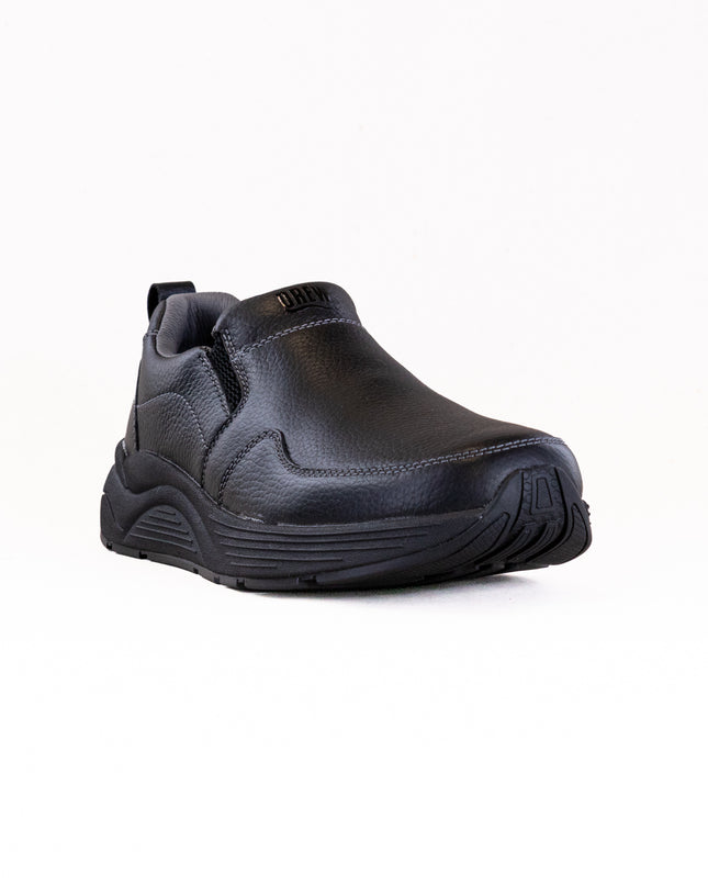 Drew Match (Men's) - Black Leather