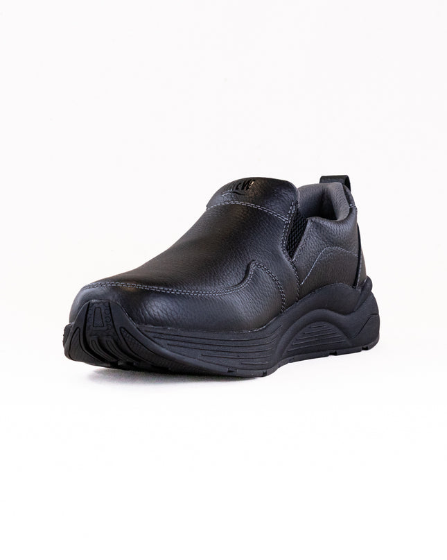Drew Match (Men's) - Black Leather