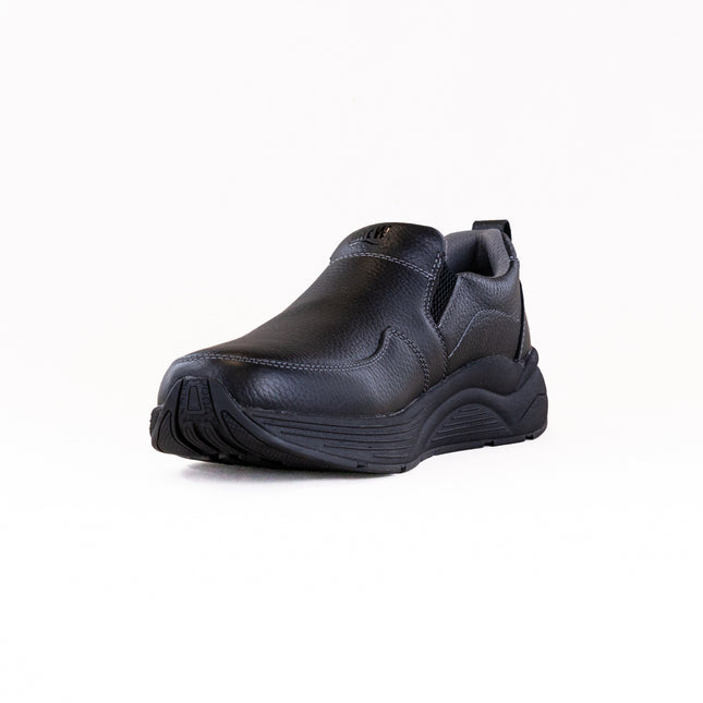 Drew Match (Men's) - Black Leather