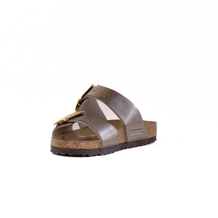 Birkenstock Limted Edition Sydney Luxe Buckle (Women's) - Graceful Taupe