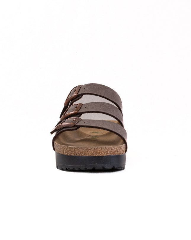 Birkenstock-Papillo Florida III Vegan Flex Platform (Women's) - Birkibuc Mocca