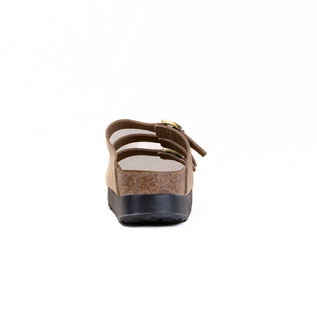 Birkenstock-Papillo Florida III Flex Platform (Women's) - Sandcastle Nubuck