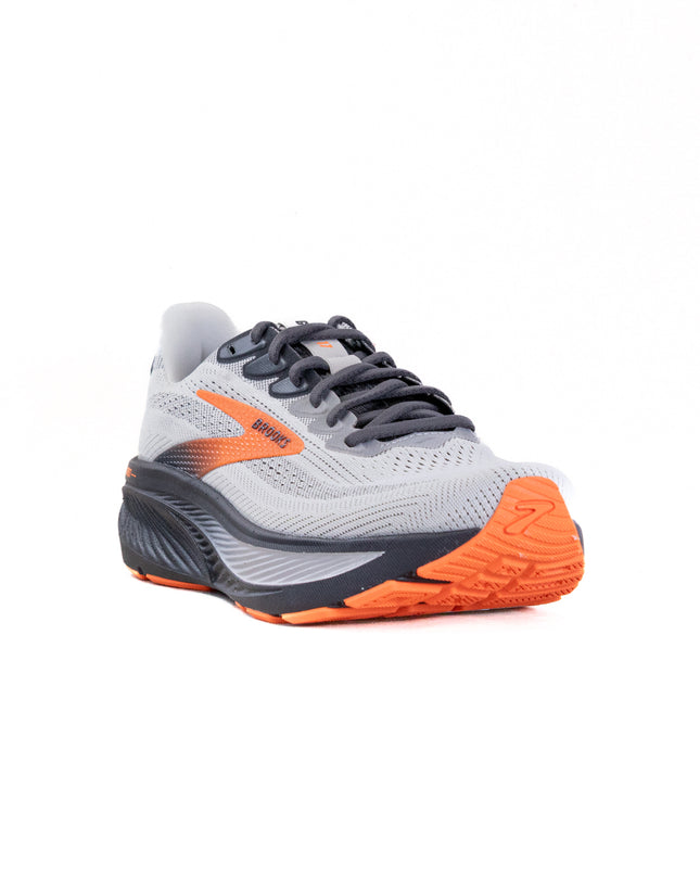 Brooks Ghost 17 (Men’s) - Oyster Mushroom/Orange/Ebony