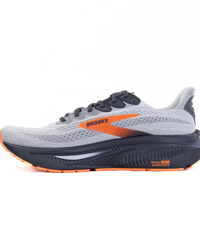 Brooks Ghost 17 (Men’s) - Oyster Mushroom/Orange/Ebony