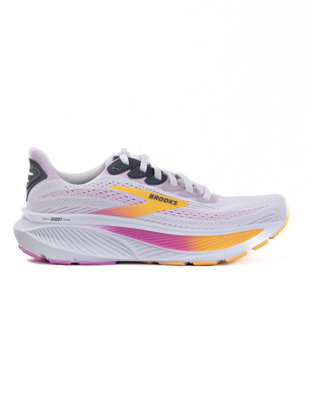 Brooks Ghost 17 (Women’s) - Oyster/Apricot/Pink