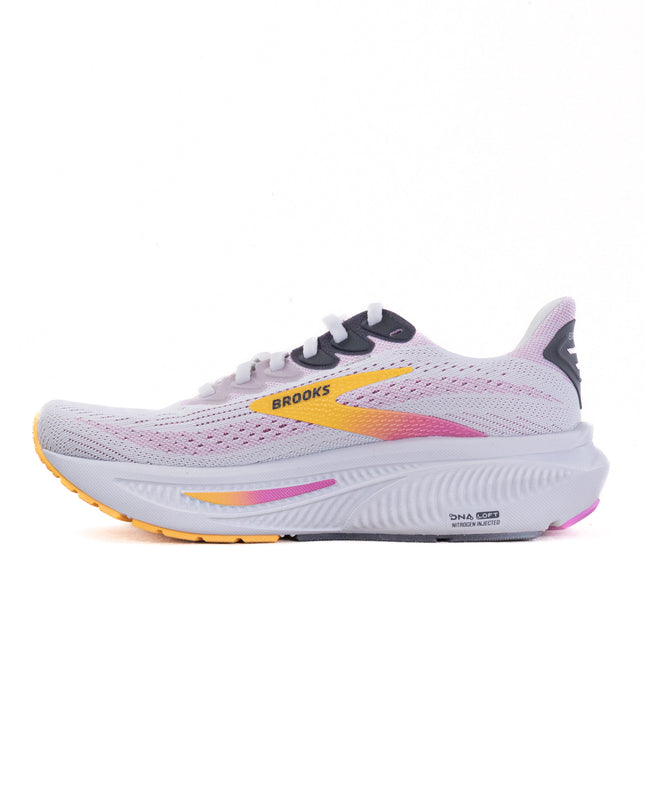 Brooks Ghost 17 (Women’s) - Oyster/Apricot/Pink