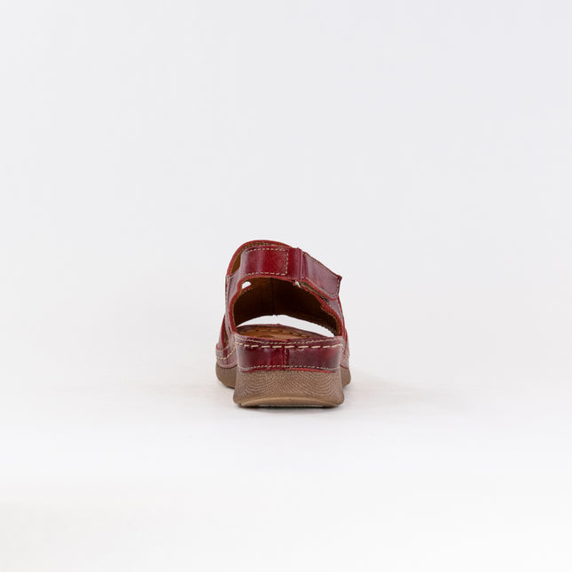 V-Italia Monika Sandal 926 (Women's) - Red Leather