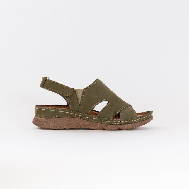 V-Italia Monika Sandal 926 (Women's) - Sage Nubuck Leather