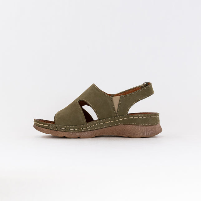 V-Italia Monika Sandal 926 (Women's) - Sage Nubuck Leather