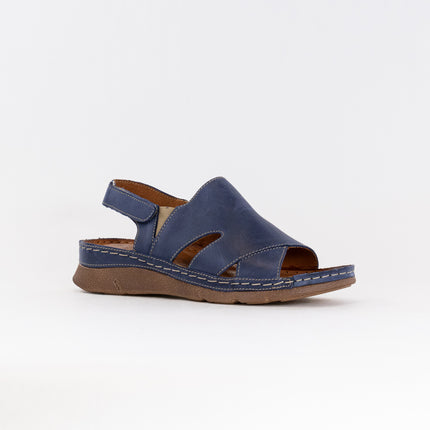 V-Italia Monika Sandal 926 (Women's) - Blue Leather