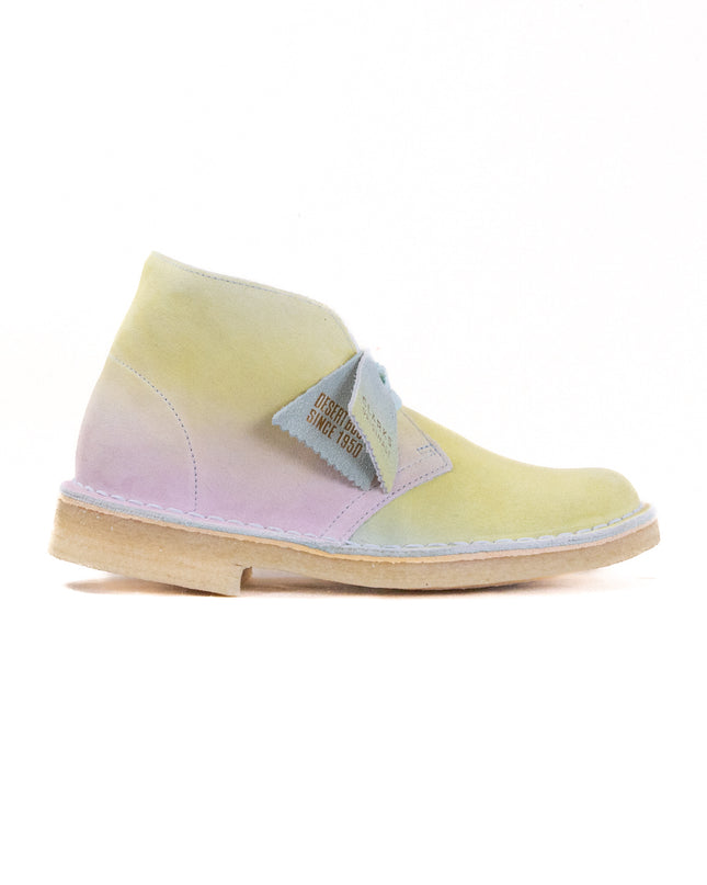 Clarks Desert Boot (Women's) - White/Blue