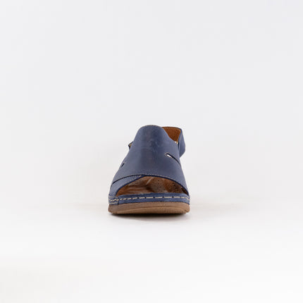 V-Italia Monika Sandal 926 (Women's) - Blue Leather