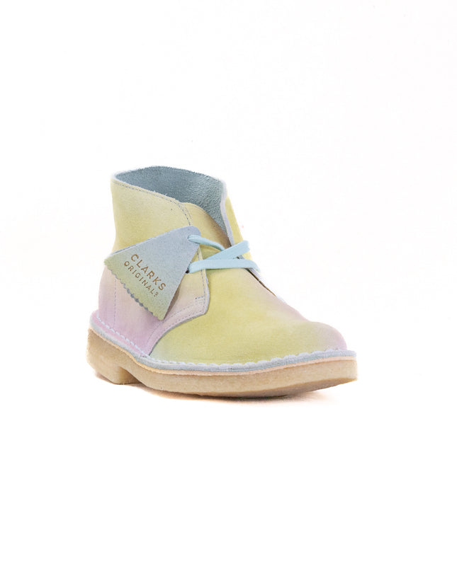 Clarks Desert Boot (Women's) - White/Blue
