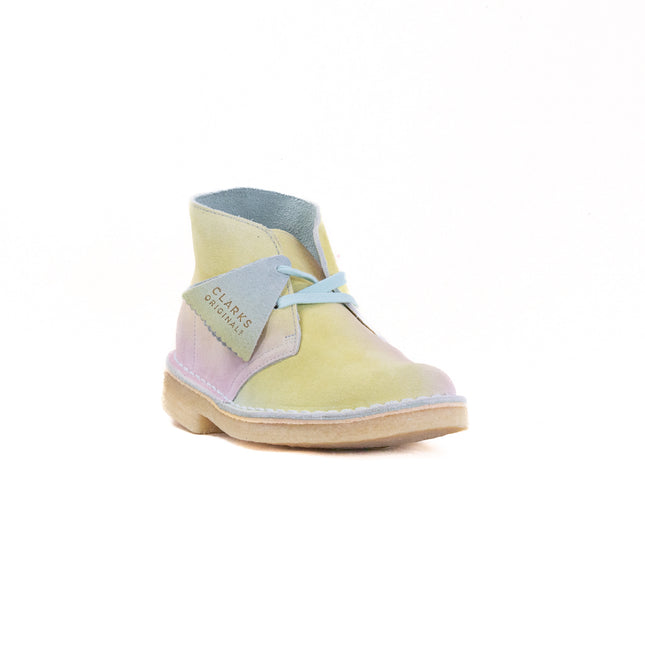 Clarks Desert Boot (Women's) - White/Blue