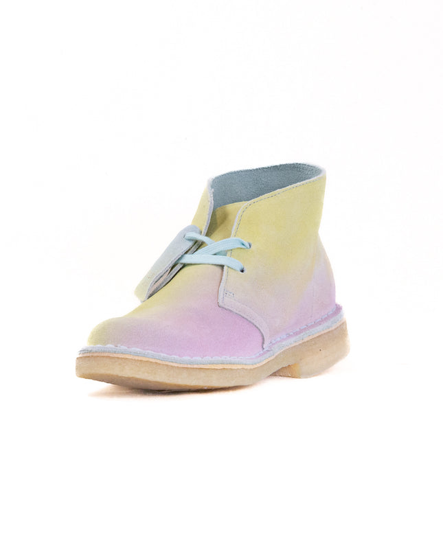 Clarks Desert Boot (Women's) - White/Blue