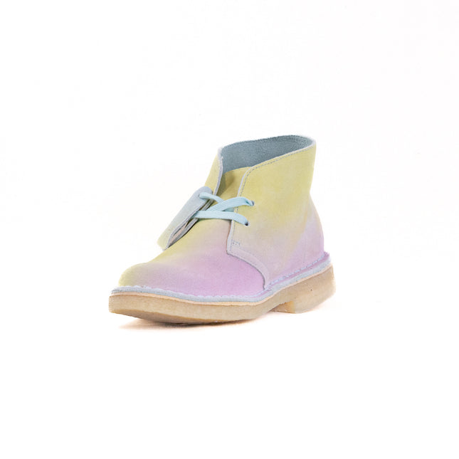 Clarks Desert Boot (Women's) - White/Blue