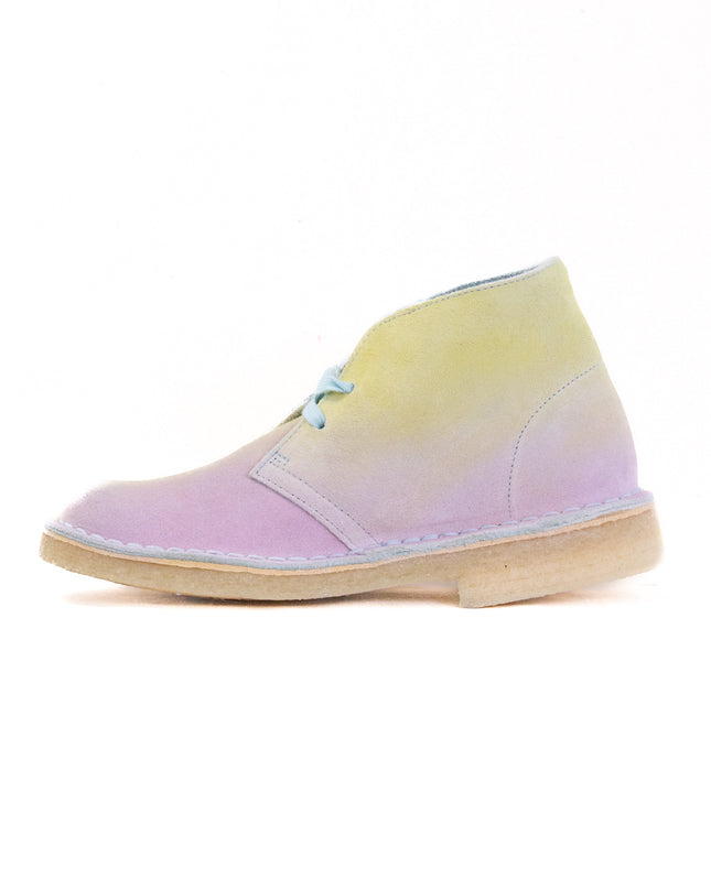 Clarks Desert Boot (Women's) - White/Blue