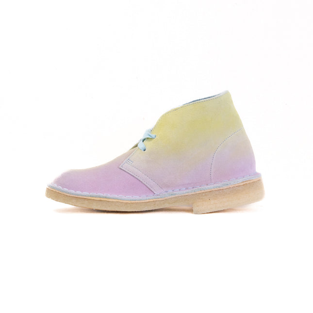 Clarks Desert Boot (Women's) - White/Blue