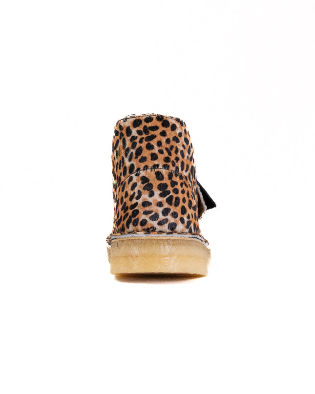 Clarks Desert Boot (Women's) - Leopard Print Pony