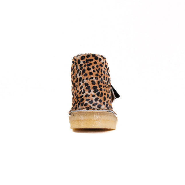 Clarks Desert Boot (Women's) - Leopard Print Pony