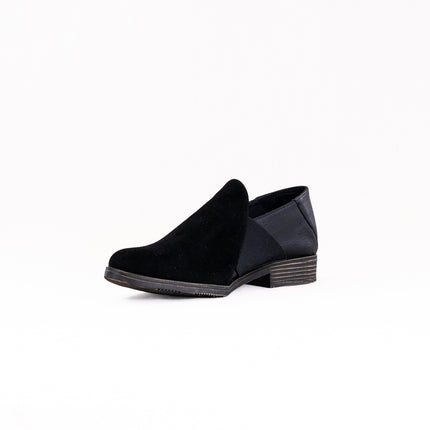 Django & Juliette Kefect (Women's) - Black Leather/Black Suede