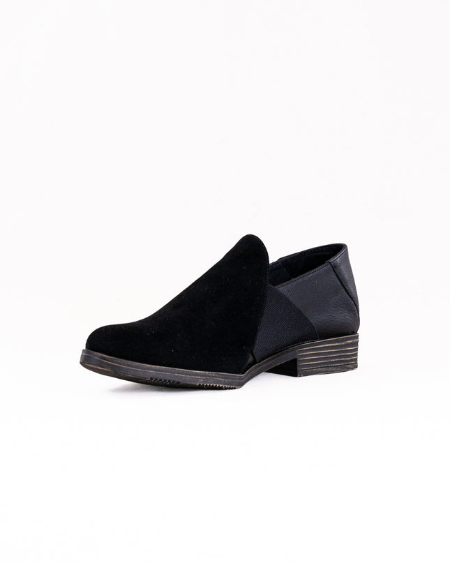 Django & Juliette Kefect (Women's) - Black Leather/Black Suede