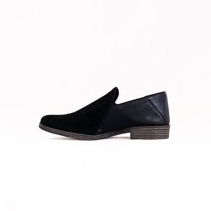 Django & Juliette Kefect (Women's) - Black Leather/Black Suede