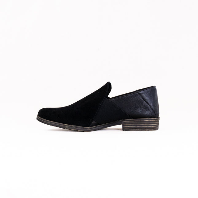 Django & Juliette Kefect (Women's) - Black Leather/Black Suede