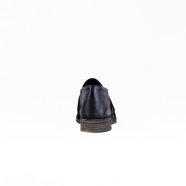 Django & Juliette Kefect (Women's) - Black Leather/Black Suede