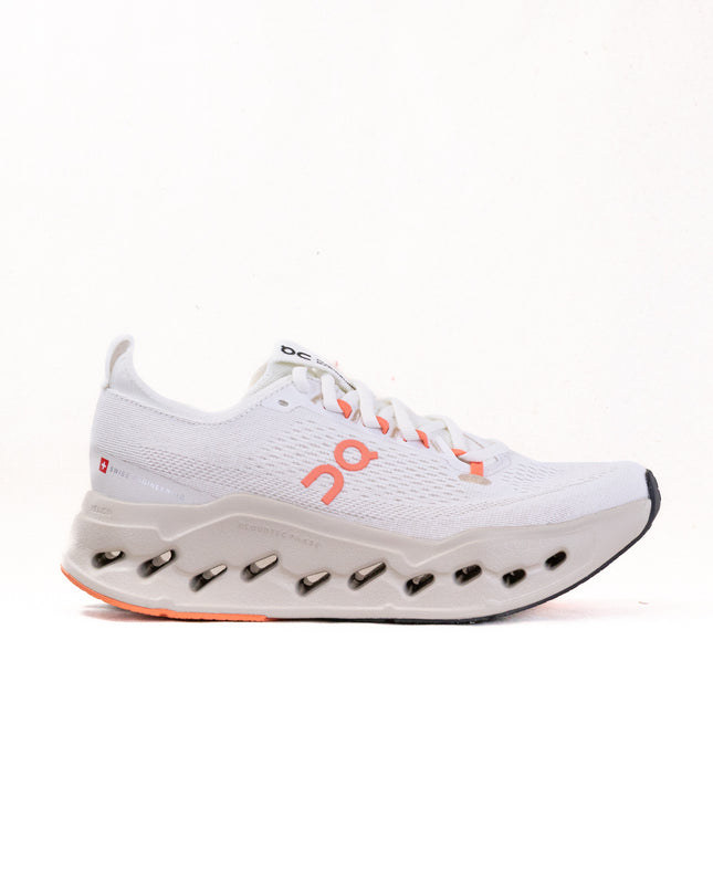 On Cloudsurfer Max (Women's) - Ivory/Salmon