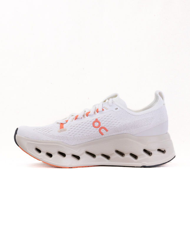 On Cloudsurfer Max (Women's) - Ivory/Salmon