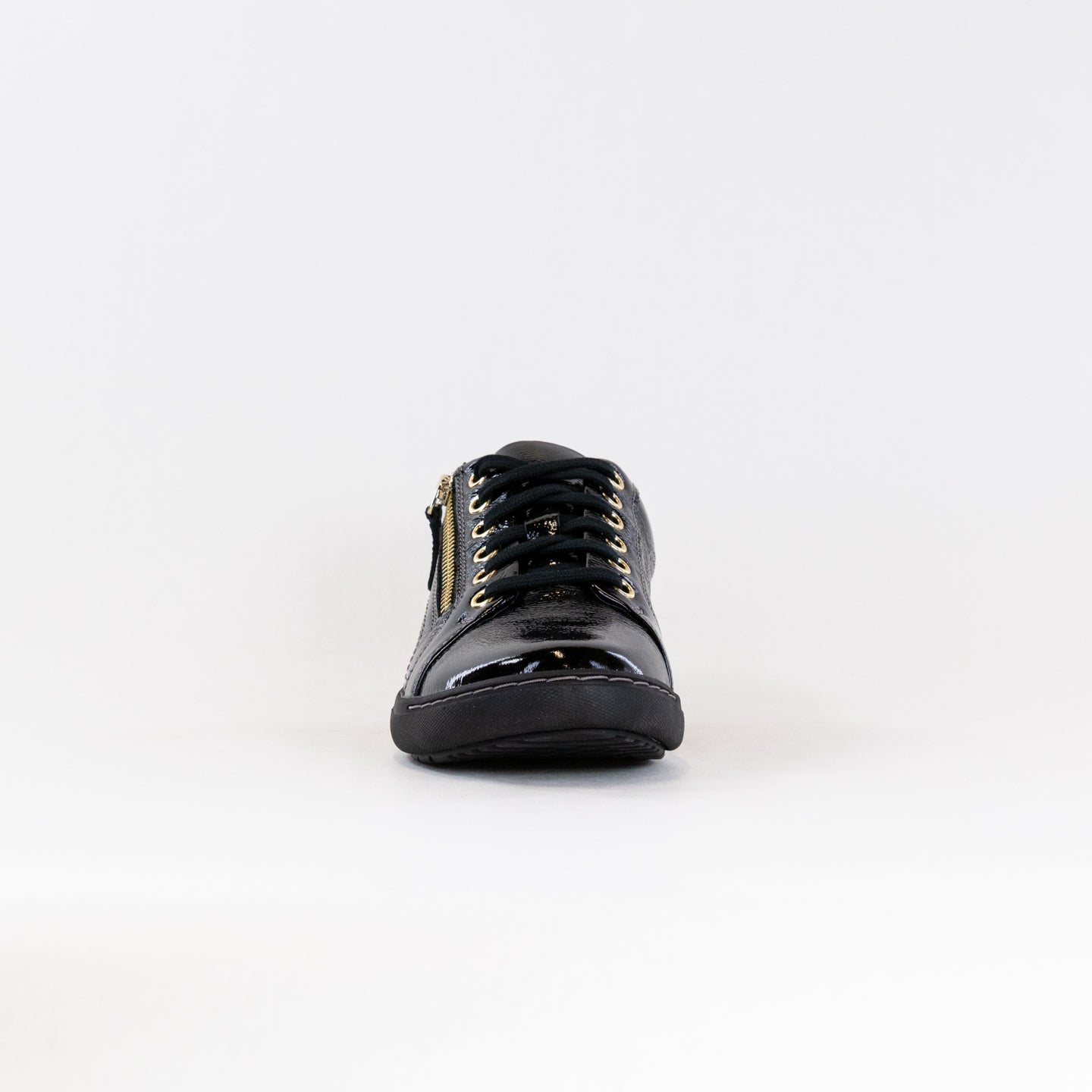 Clarks Nalle Lace (Women's) - Black Patent