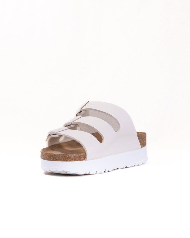 Birkenstock-Papillo Florida III Flex Platform Vegan (Women's) - Eggshell